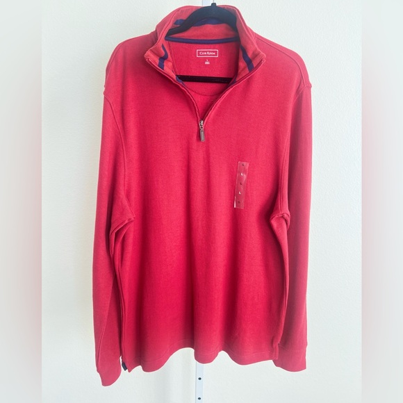 Club room size L full sleeve crew neck with quarter zip - Picture 3 of 15